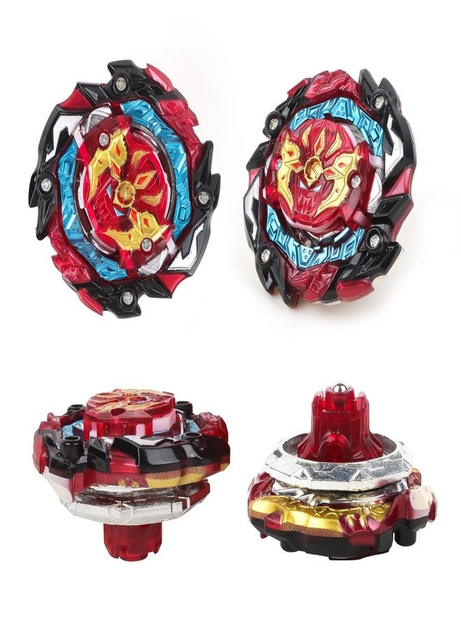 مجموعة ألعاب MUSTYBELT Battleling Top Burst Gyro، هدية للأطفال الأولاد من سن 6 إلى 12 عامًا فما فوق، لعبة قتال قتالية، 12 بلبل دوار، 2 قاذف ثنائي الاتجاه، مقبض بدء التشغيل (BOZE-B8) - Image 5